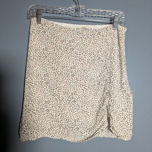 Abercrombie & Fitch Leopard Print Mini Skirt Y2K Juniors Size Medium